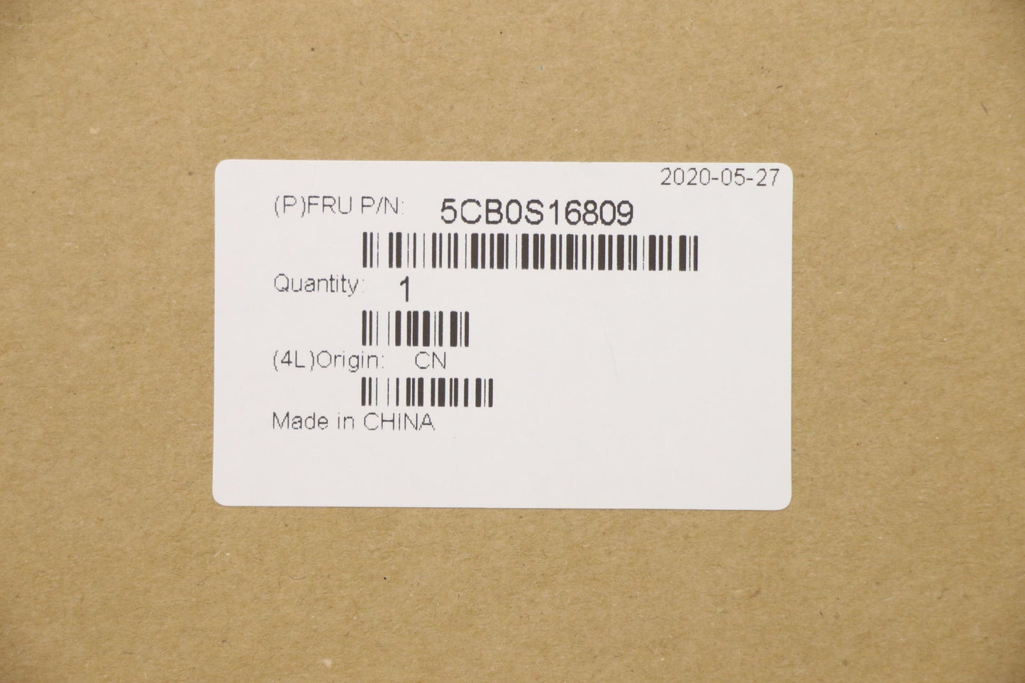Lenovo Log Up Assy Imr Grey Dis_Cf-E - 5CB0S16809