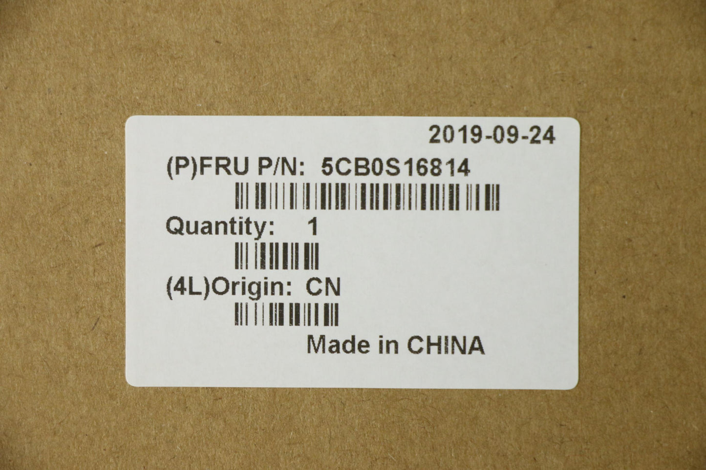 Lenovo Log Up Assy Imr Black Dis_Ko - 5CB0S16814