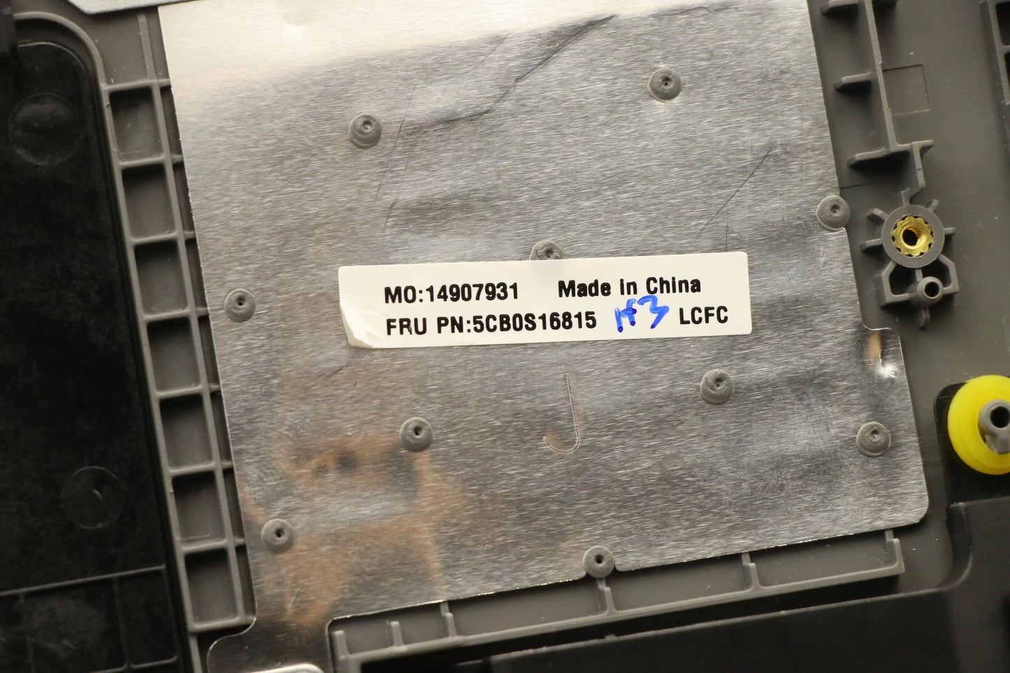 Lenovo Log Up Assy Imr Grey Dis_Ko - 5CB0S16815