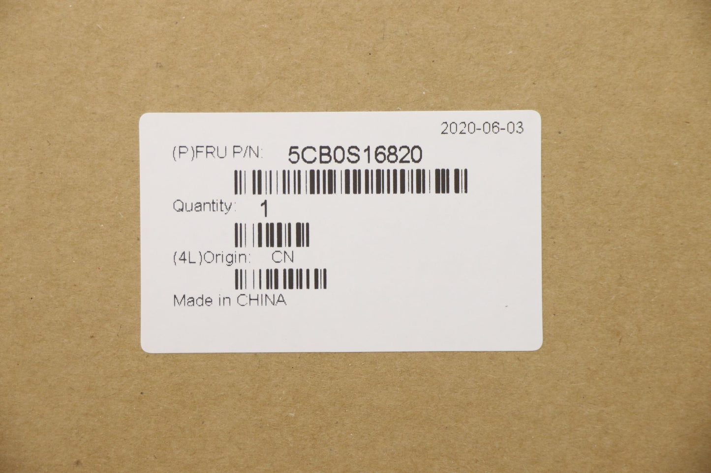Lenovo Log Up Assy Imr Black Dis_Ch - 5CB0S16820
