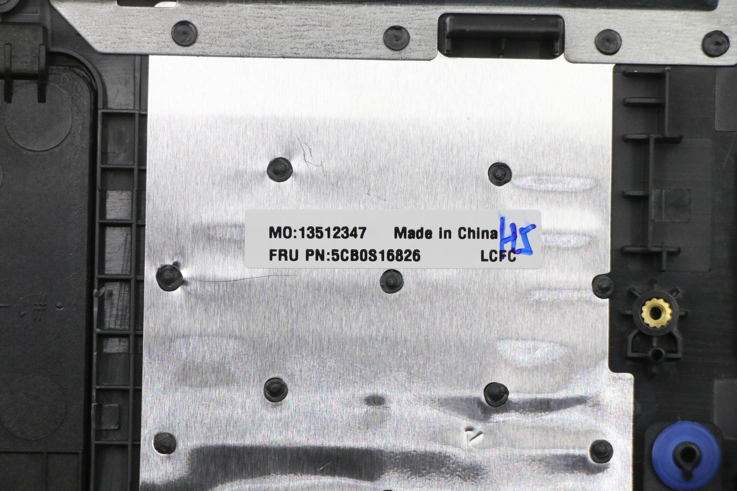 Lenovo C-Cover with Keyboard, Russian, Black, Non-Backlit - 5CB0S16826