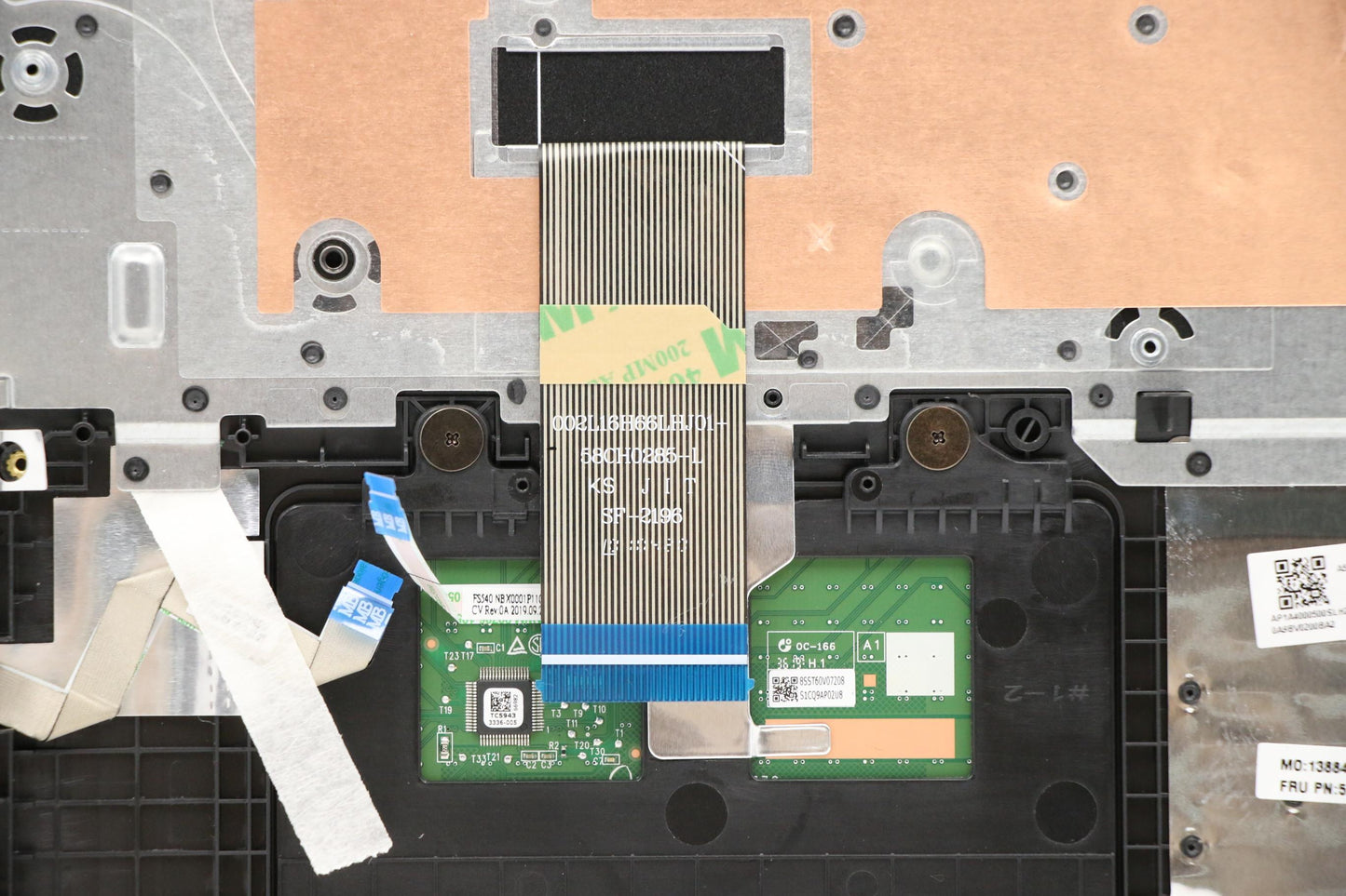 Lenovo Log Up Assy Texture Black Dis_ - 5CB0S16831