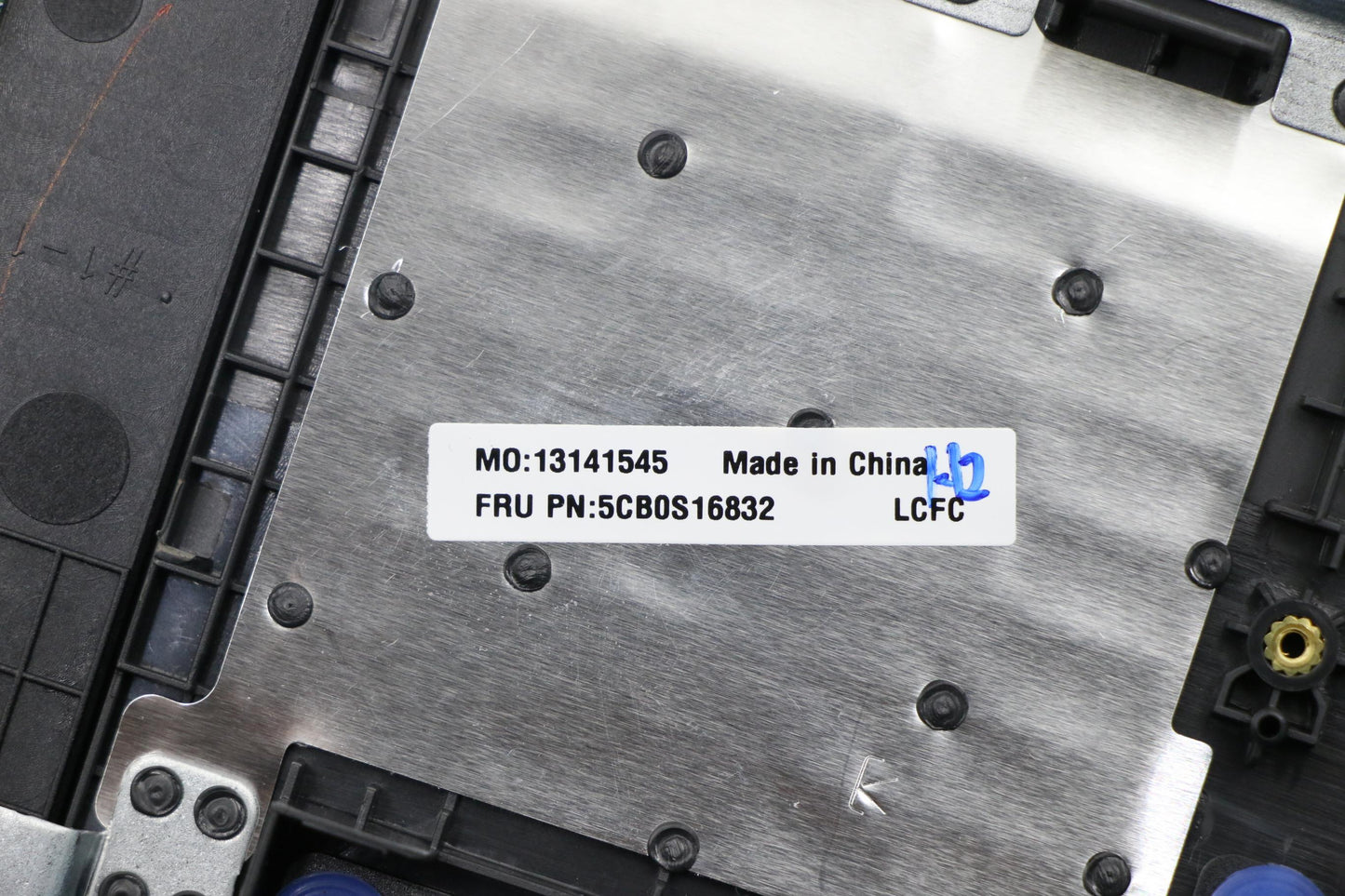 Lenovo Log Up Assy Imr Black Dis_Fr - 5CB0S16832