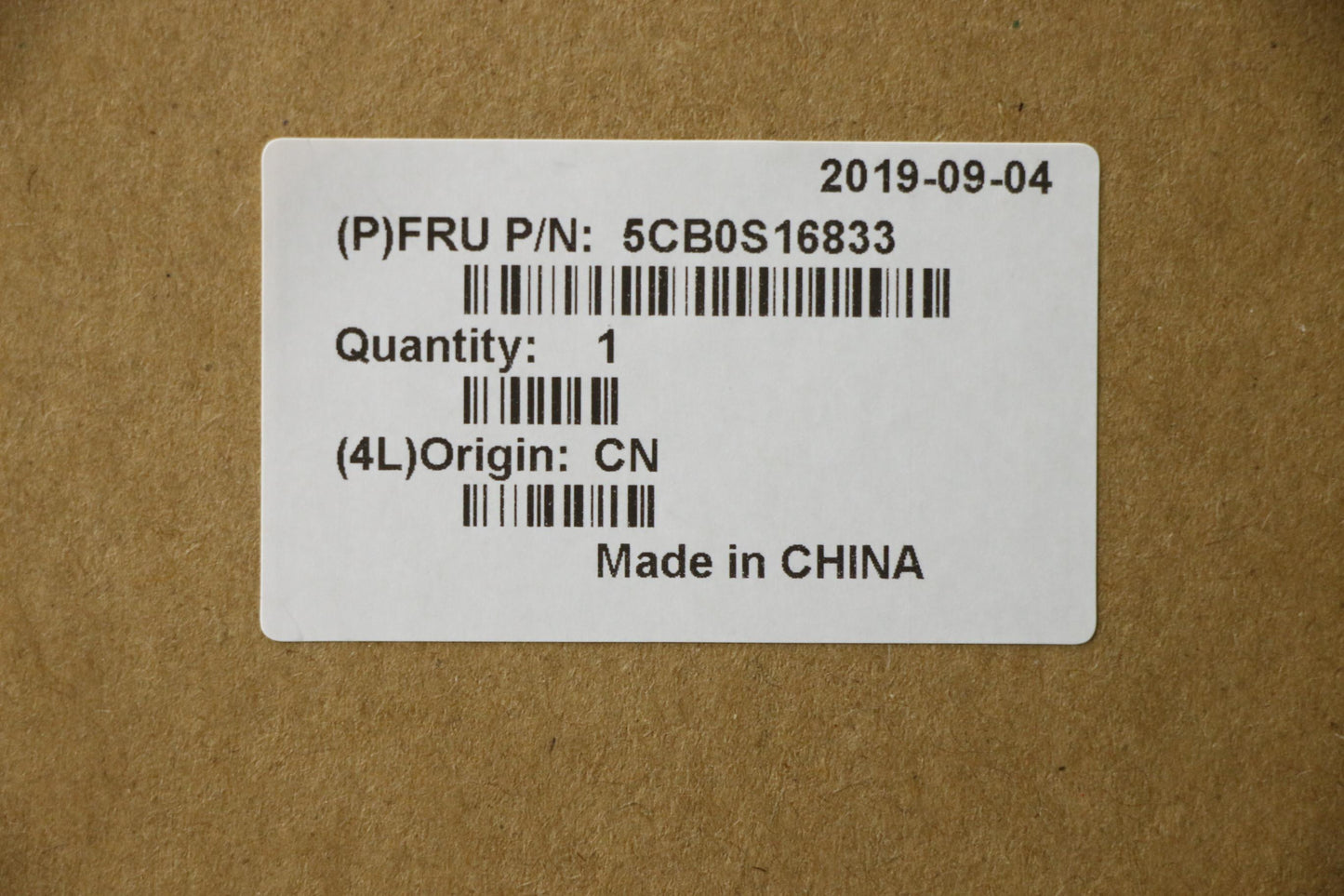 Lenovo Log Up Assy Imr Grey Dis_Fr - 5CB0S16833