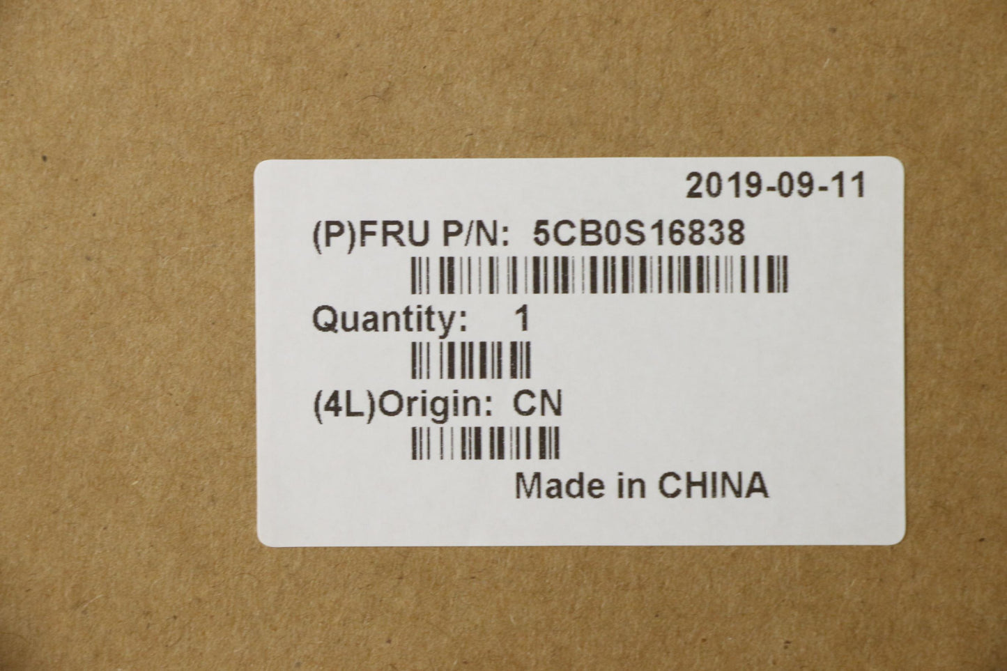 Lenovo Log Up Assy Imr Black Dis_Gr - 5CB0S16838
