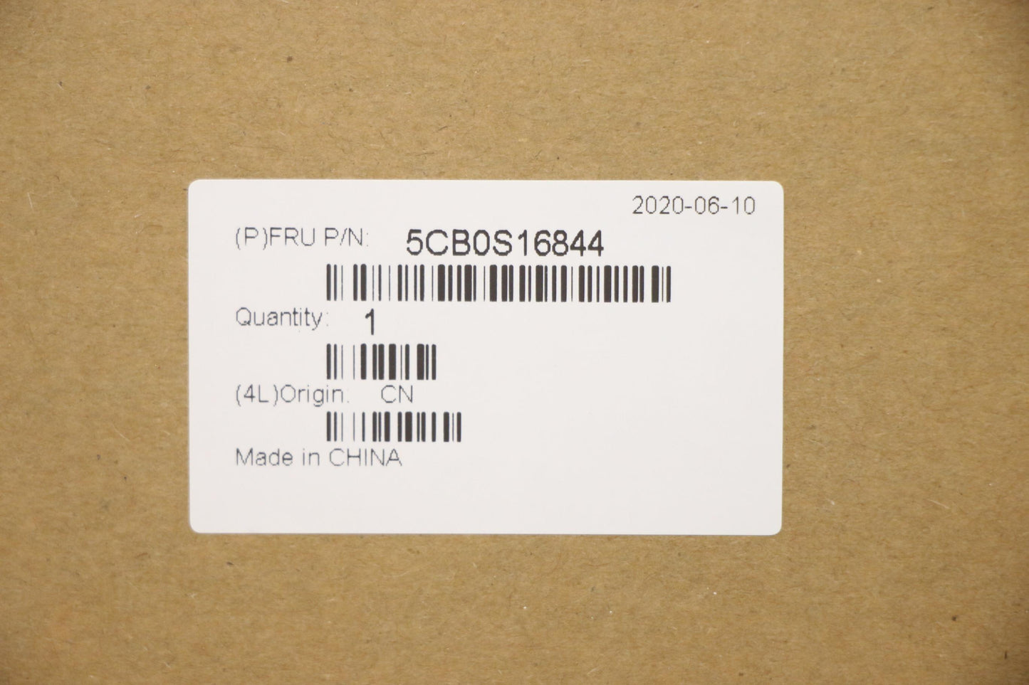 Lenovo Log Up Assy Imr Black Dis_Ar-E - 5CB0S16844