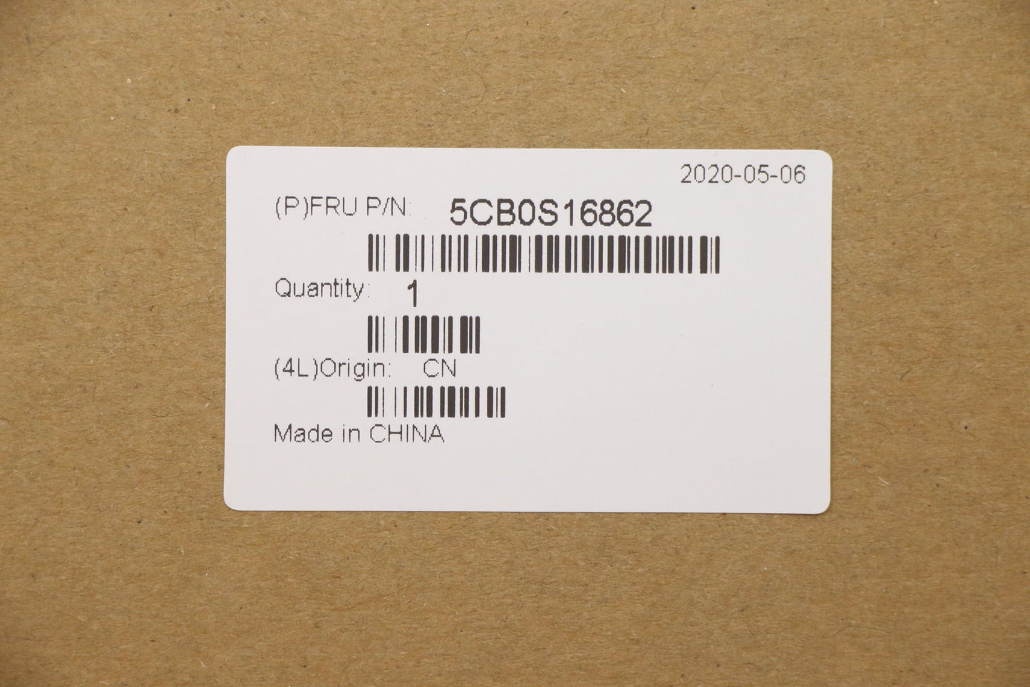 Lenovo Log Up Assy Imr Black Dis_Hb - 5CB0S16862