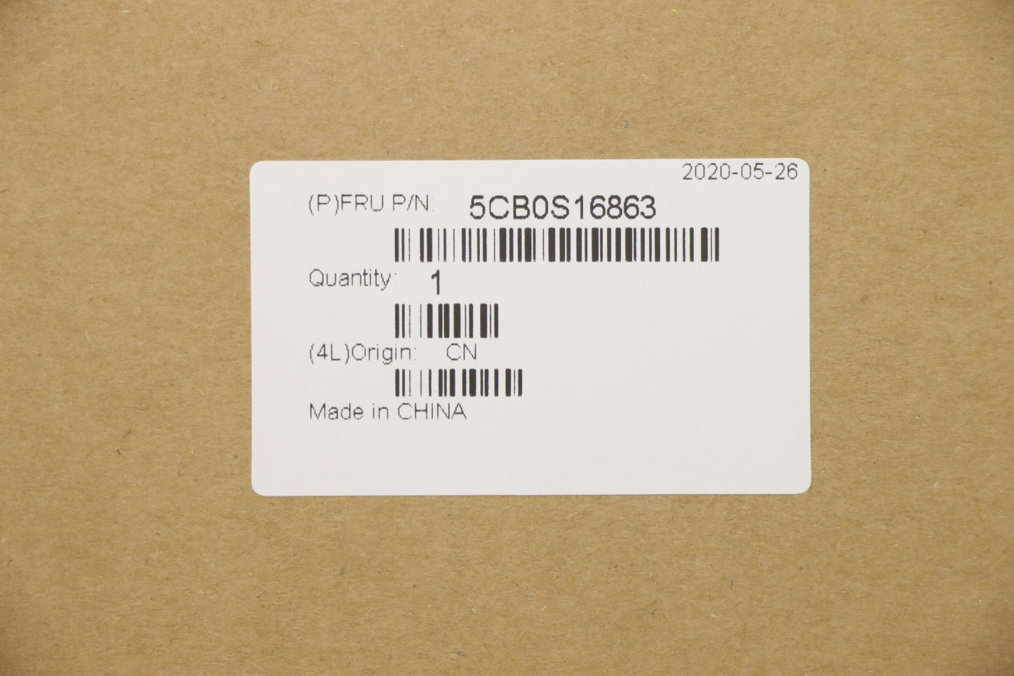 Lenovo Log Up Assy Imr Grey Dis_Hb - 5CB0S16863