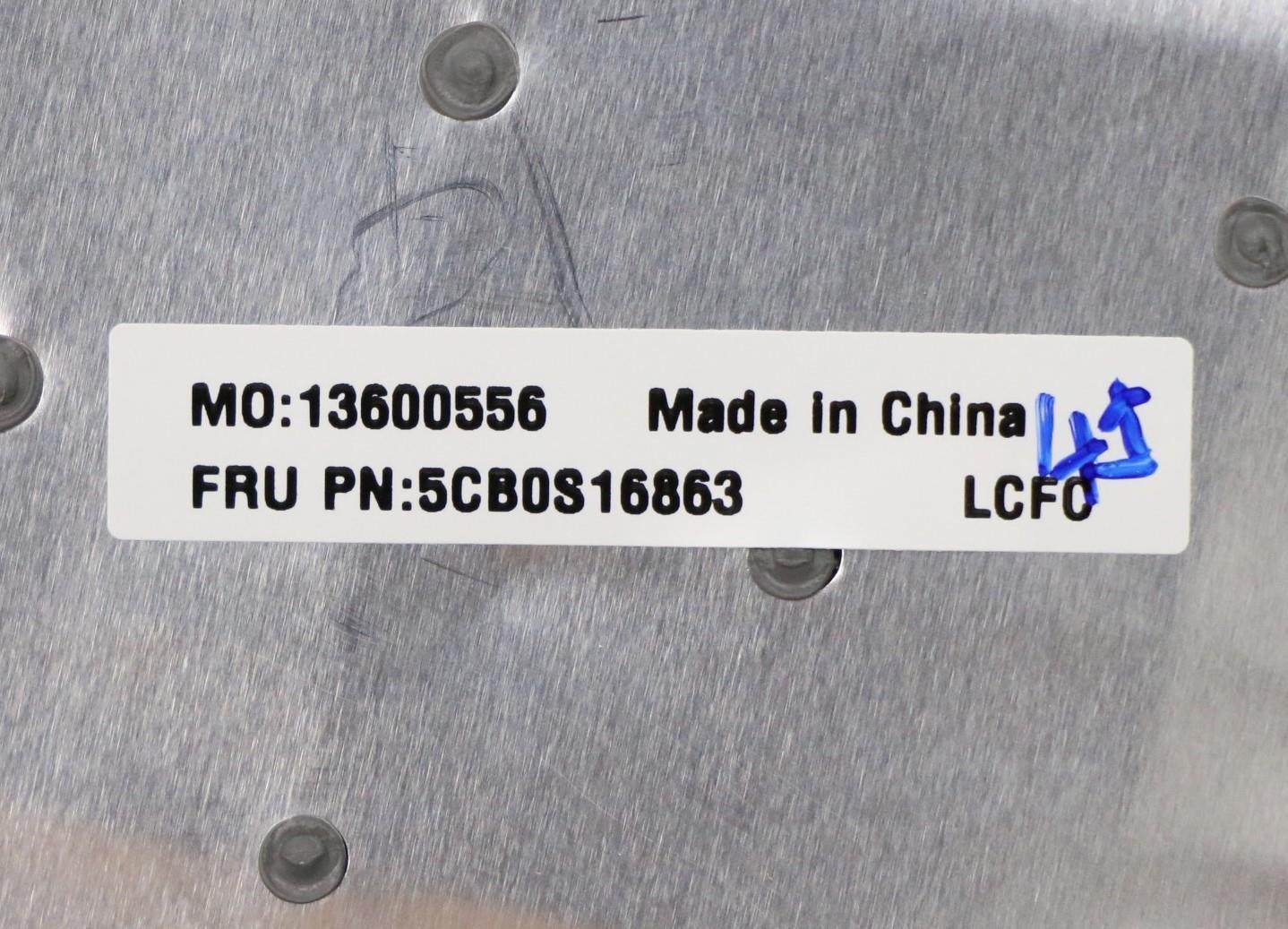 Lenovo Log Up Assy Imr Grey Dis_Hb - 5CB0S16863