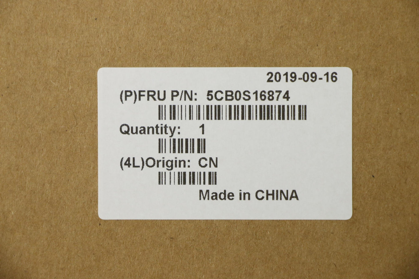 Lenovo Log Up Assy Imr Black Dis_Nd - 5CB0S16874