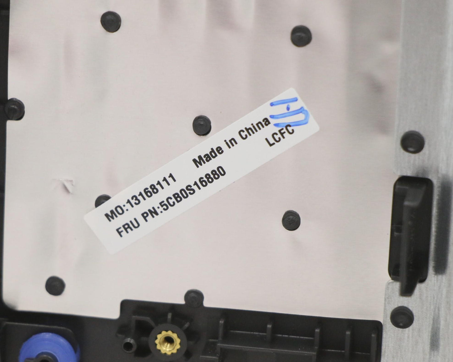Lenovo Log Up Assy Imr Black Dis_Be - 5CB0S16880