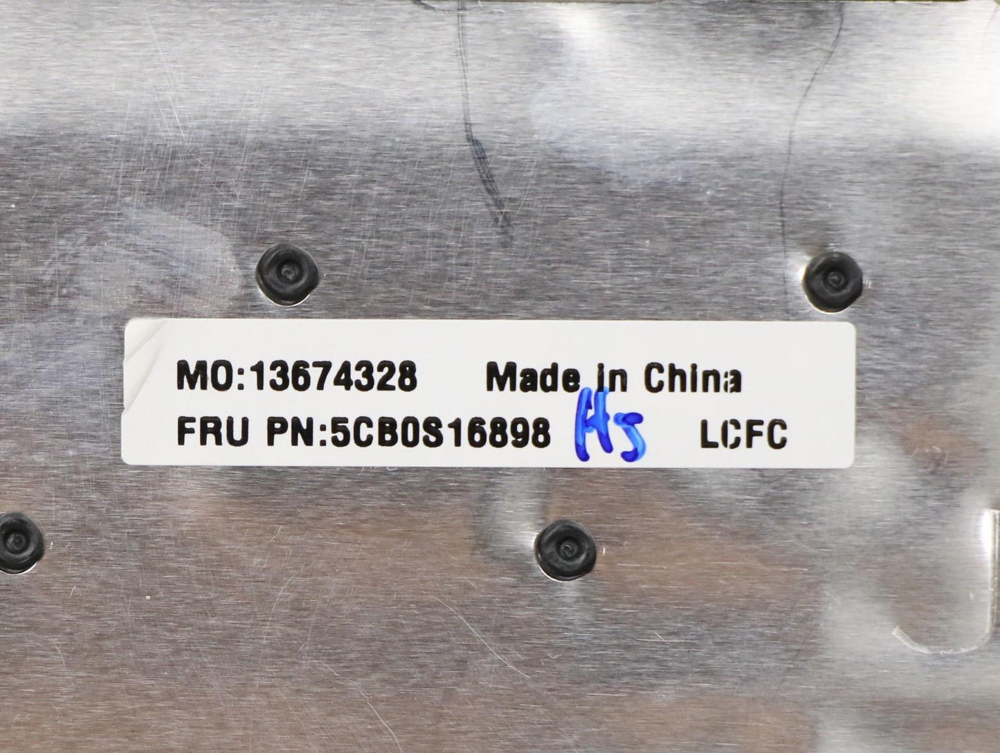 Lenovo Log Up Assy Imr Black Dis_Sw - 5CB0S16898