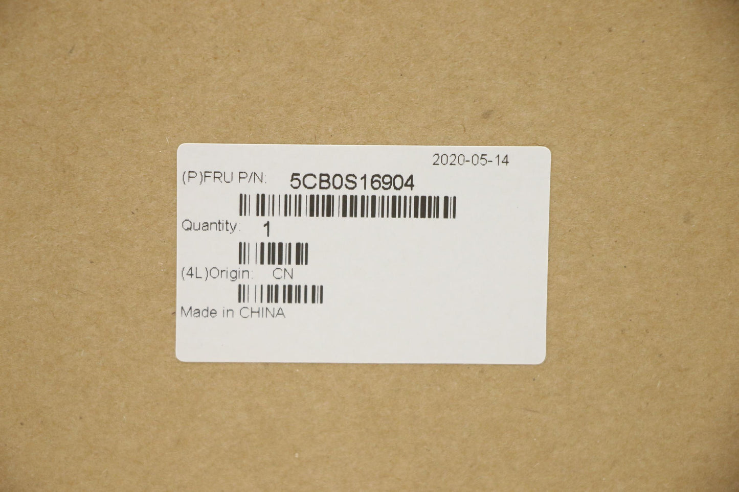 Lenovo Log Up Assy Imr Black Dis_Int - 5CB0S16904