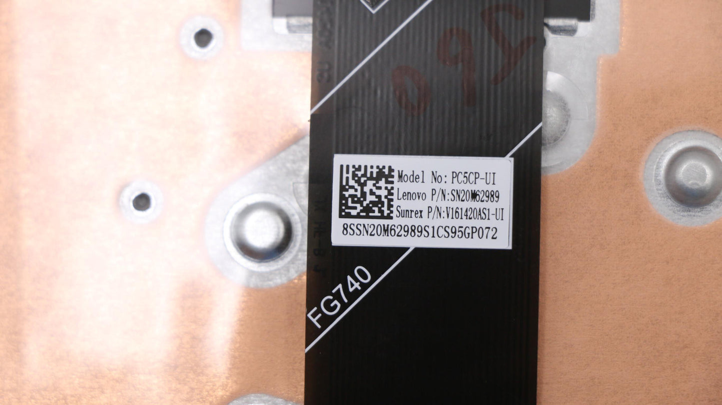 Lenovo Log Up Assy Imr Grey Dis_Inte - 5CB0S16905