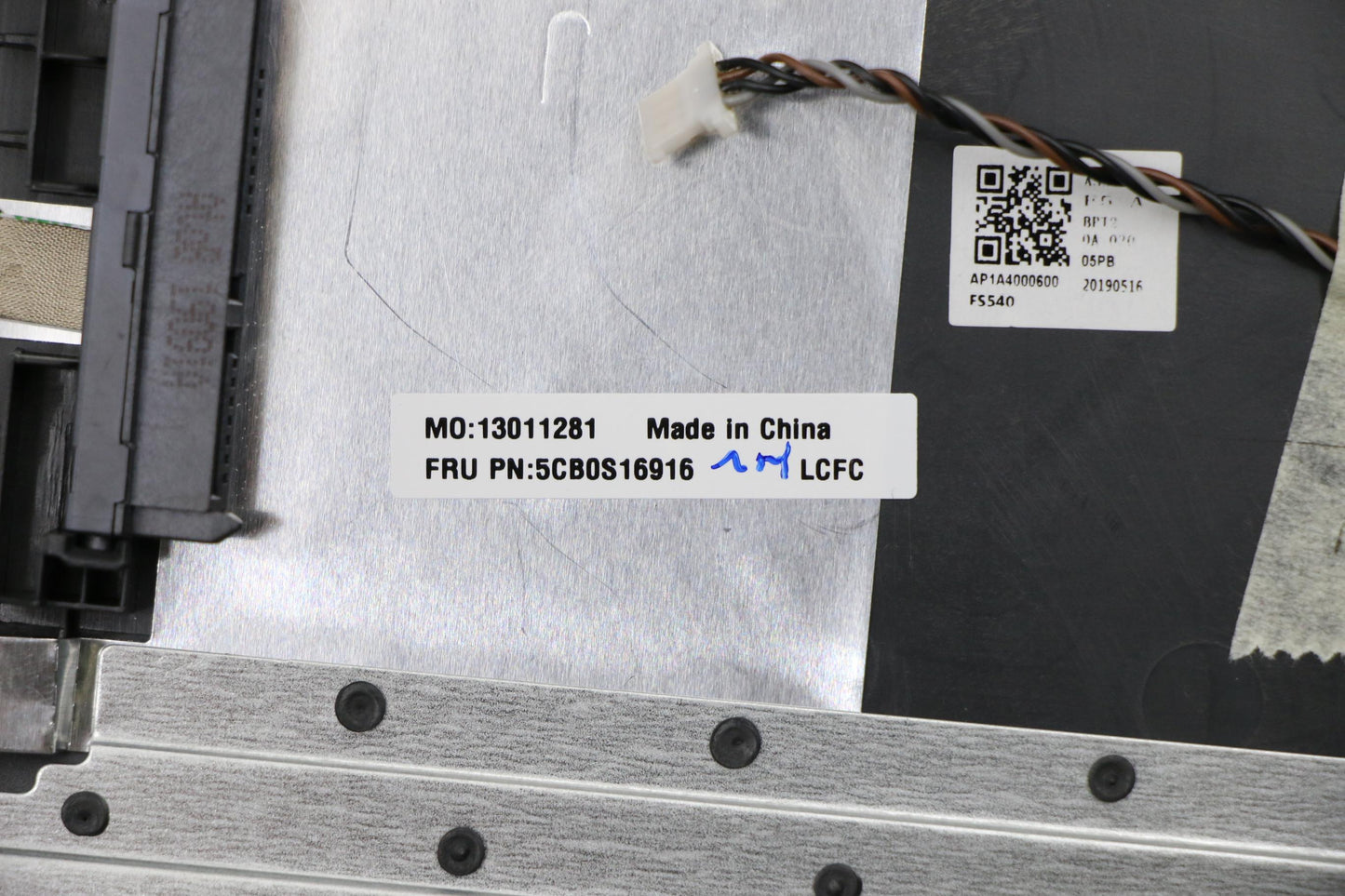 Lenovo Log Up Assy Imr Black Dis_Bu - 5CB0S16916