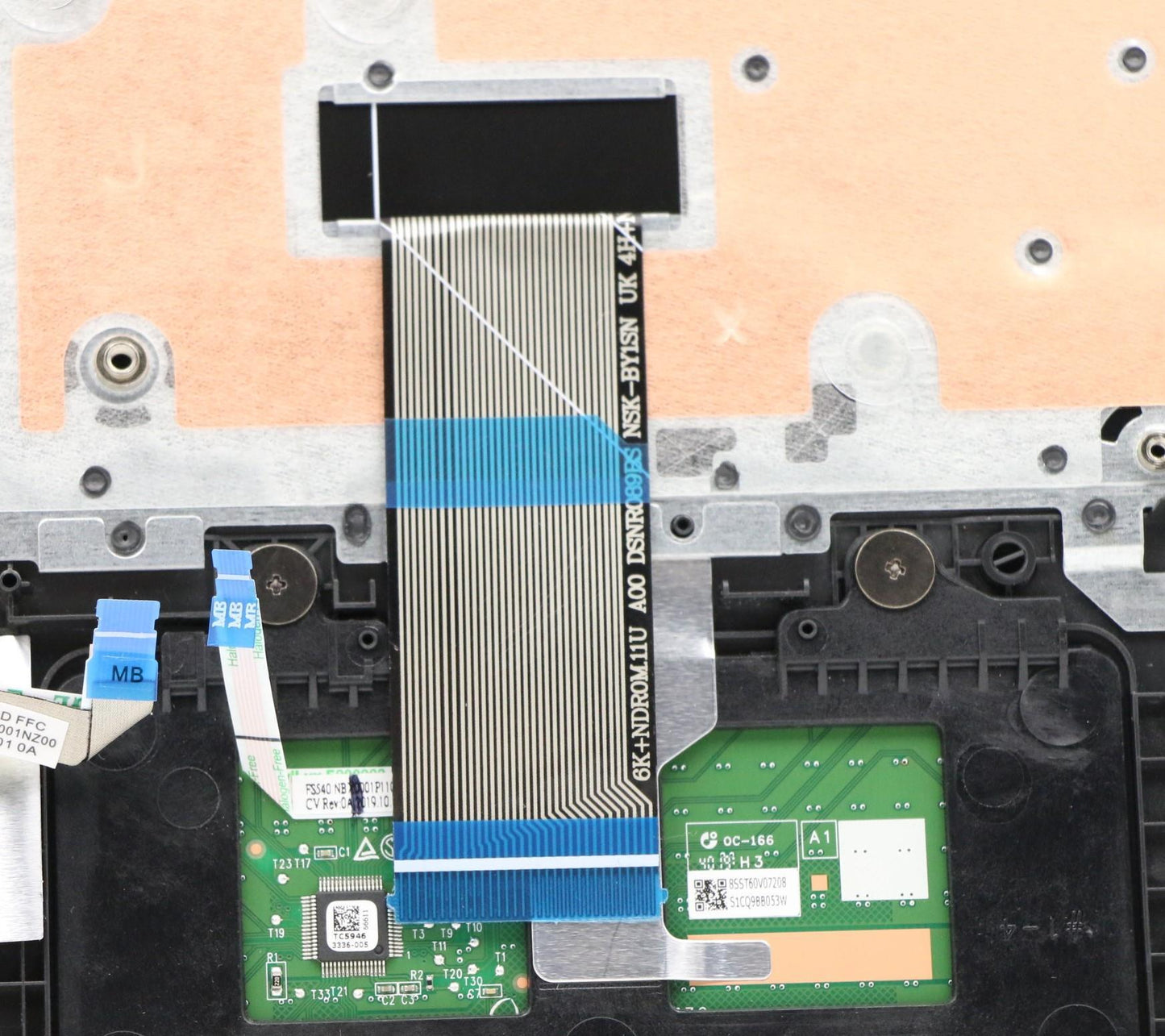 Lenovo Log Up Assy Texture Black Dis_ - 5CB0S16927