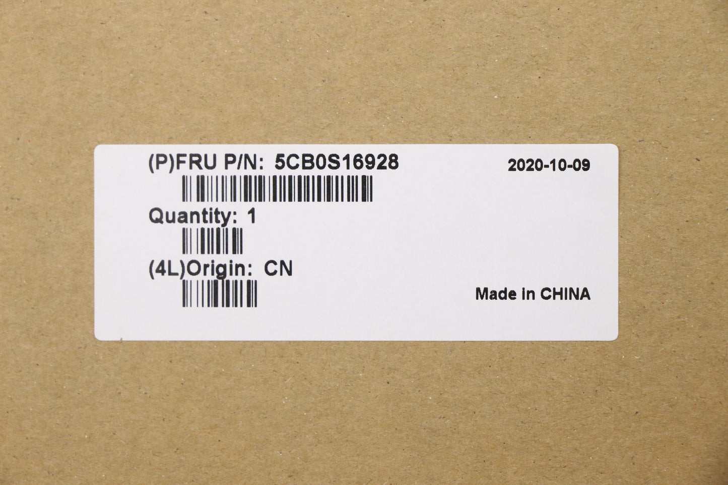 Lenovo Log Up Assy Imr Black Dis_Ar-F - 5CB0S16928