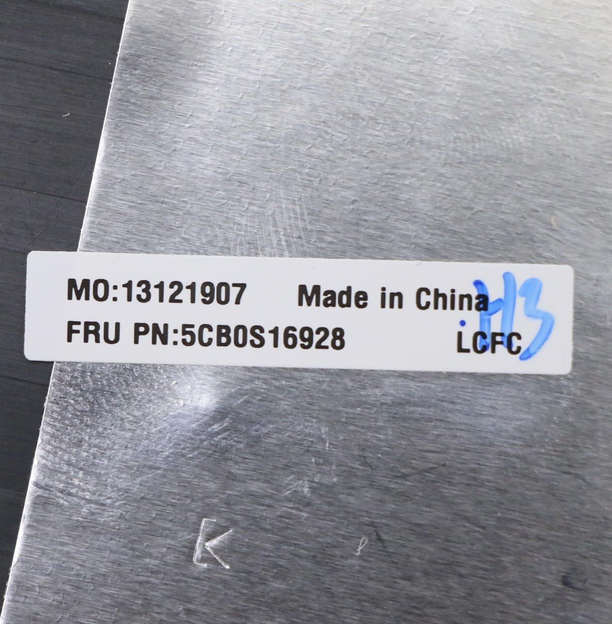 Lenovo Log Up Assy Imr Black Dis_Ar-F - 5CB0S16928