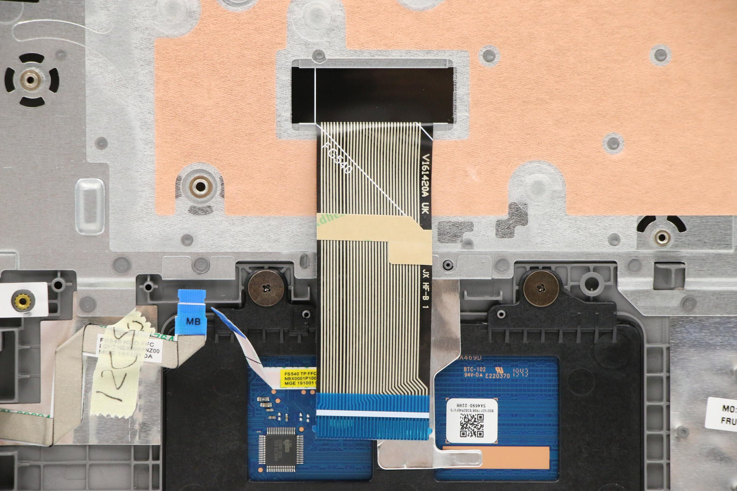 Lenovo Log Up Assy Imr Grey Dis_Ar-Fr - 5CB0S16929
