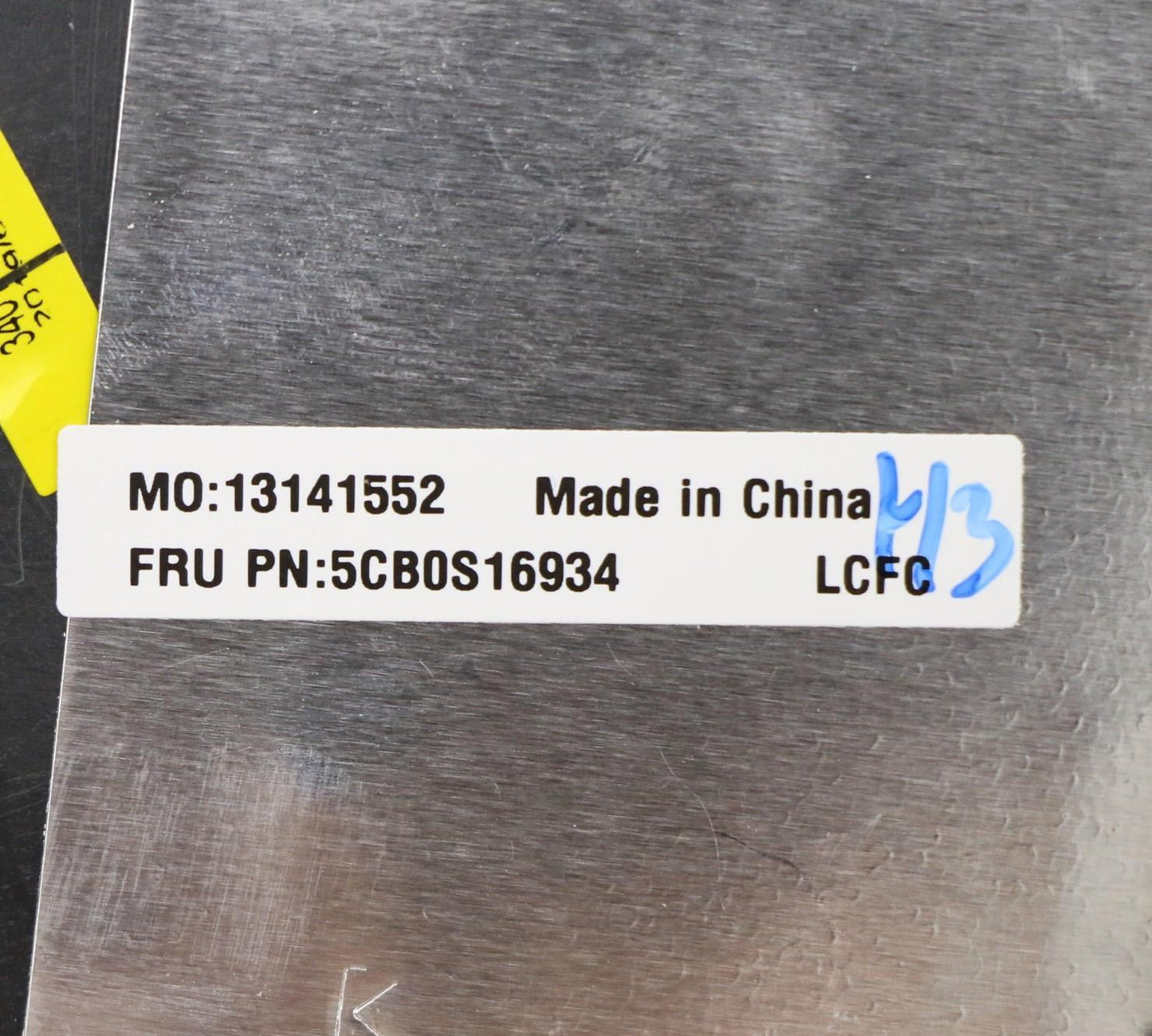 Lenovo Log Up Assy Imr Black Dis_Ua - 5CB0S16934