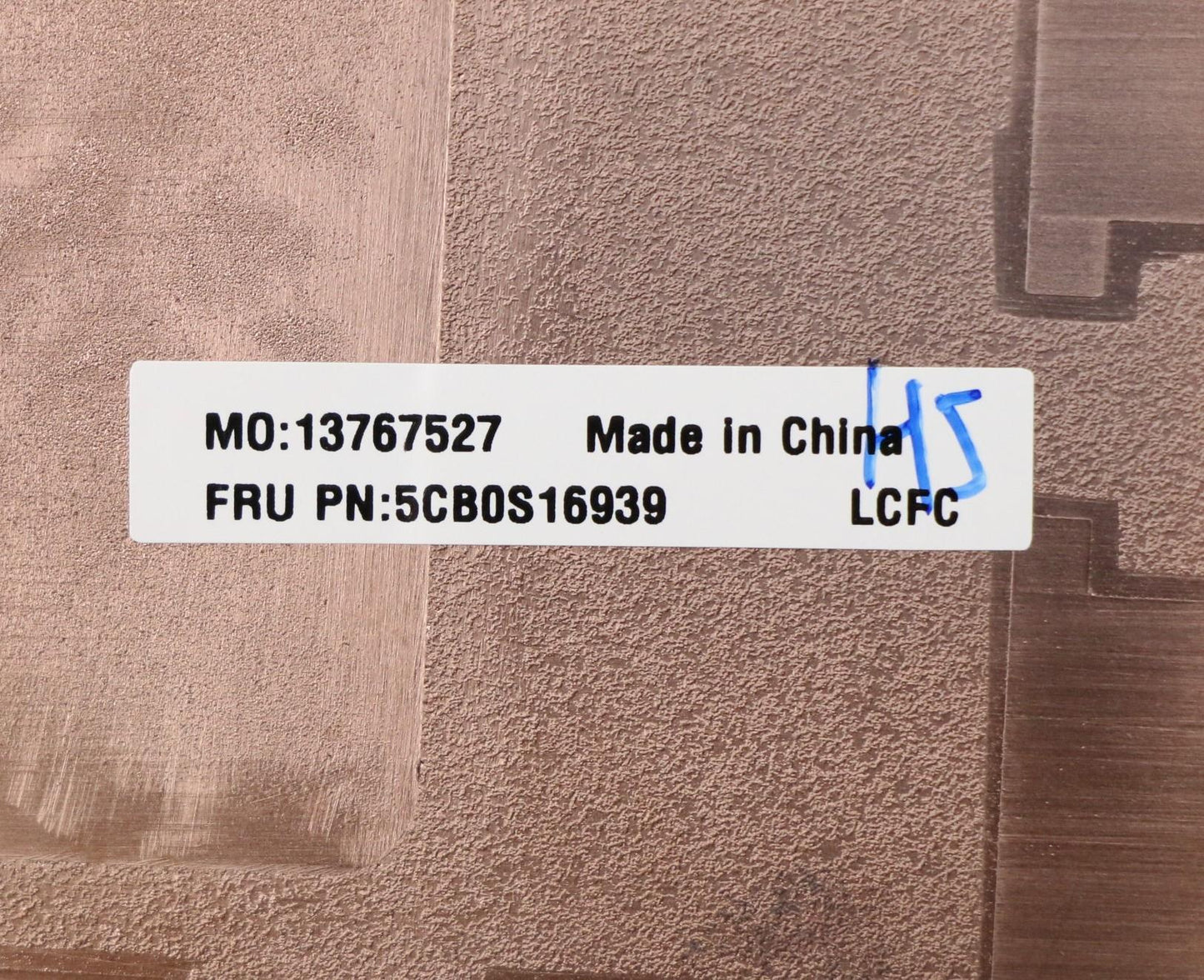 Lenovo Lower Case Cover for L 81MV in Black with Discrete Graphics - 5CB0S16939