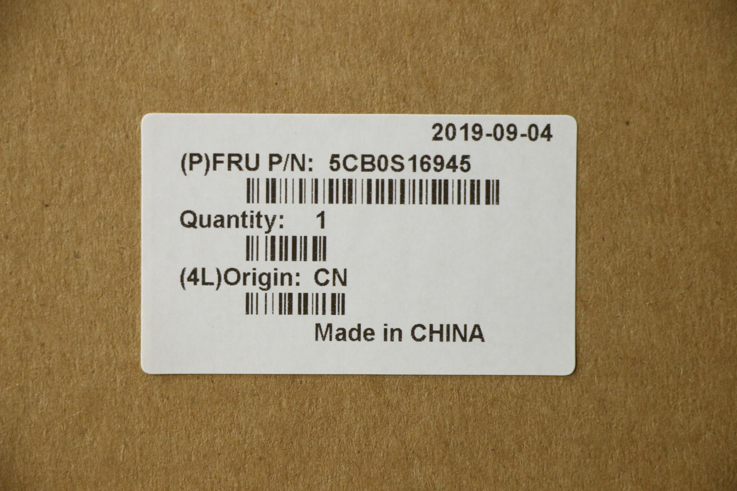 Lenovo Log Low_Bs_Black_Tex_Dis - 5CB0S16945