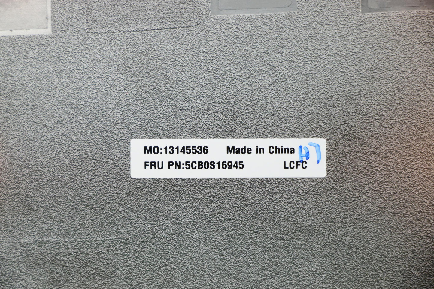 Lenovo Log Low_Bs_Black_Tex_Dis - 5CB0S16945