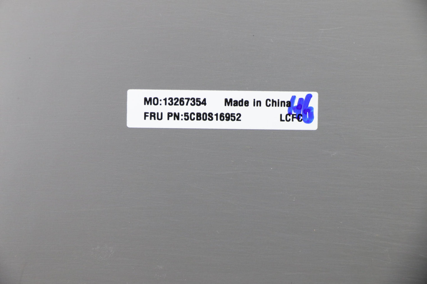 Lenovo Lcd_Cover_Assy_Imr Grey - 5CB0S16952