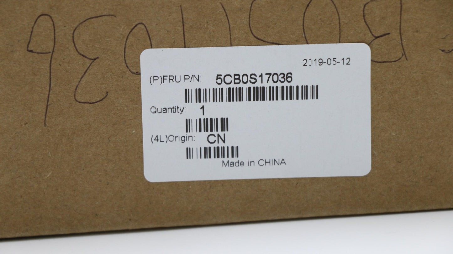 Lenovo Log Up Assy Texture Black Dis_ - 5CB0S17036
