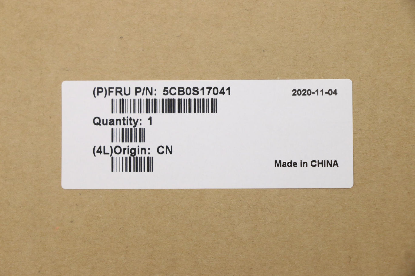 Lenovo Log Up Assy Texture Black Dis_ - 5CB0S17041