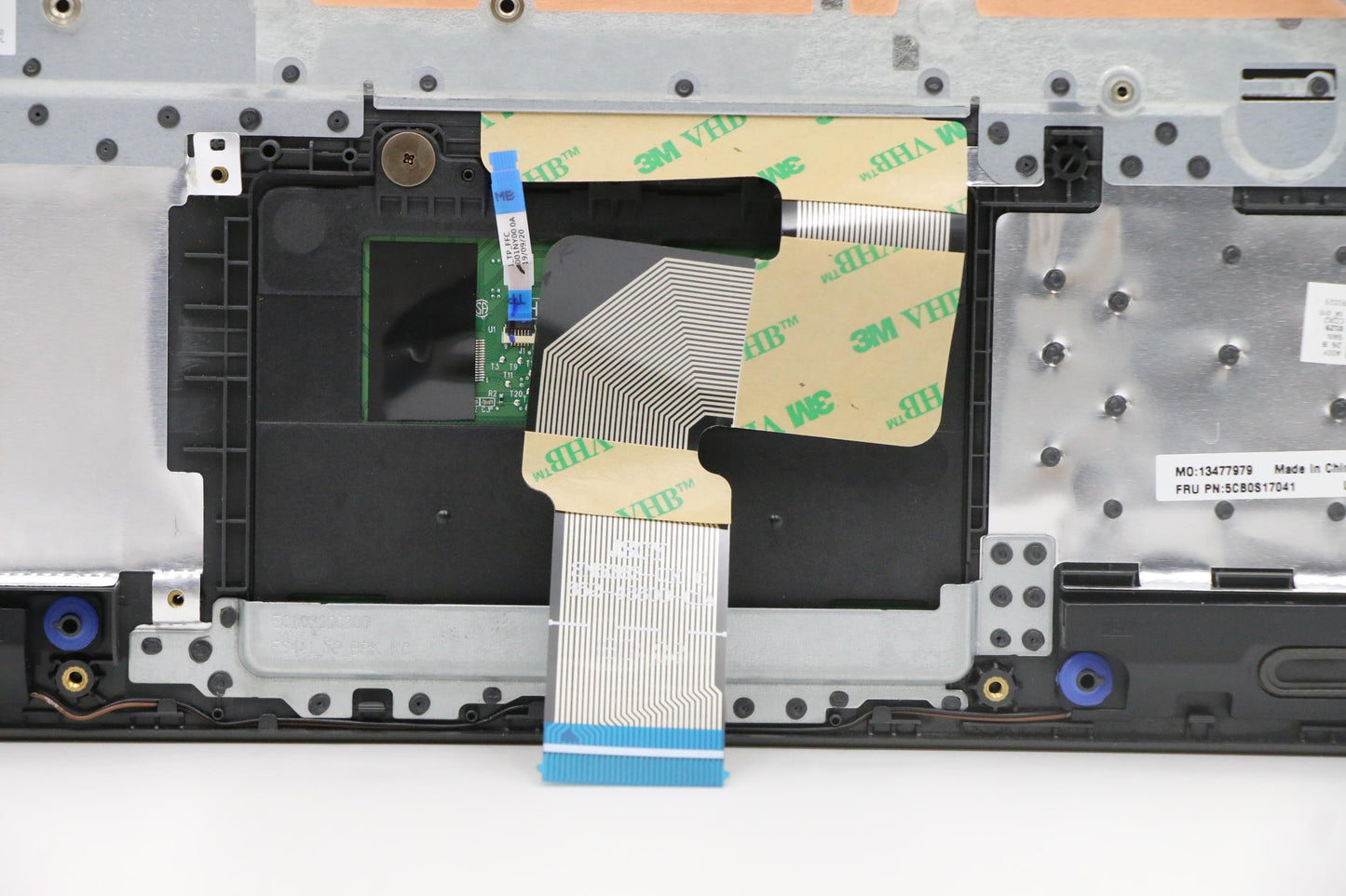 Lenovo Log Up Assy Texture Black Dis_ - 5CB0S17041
