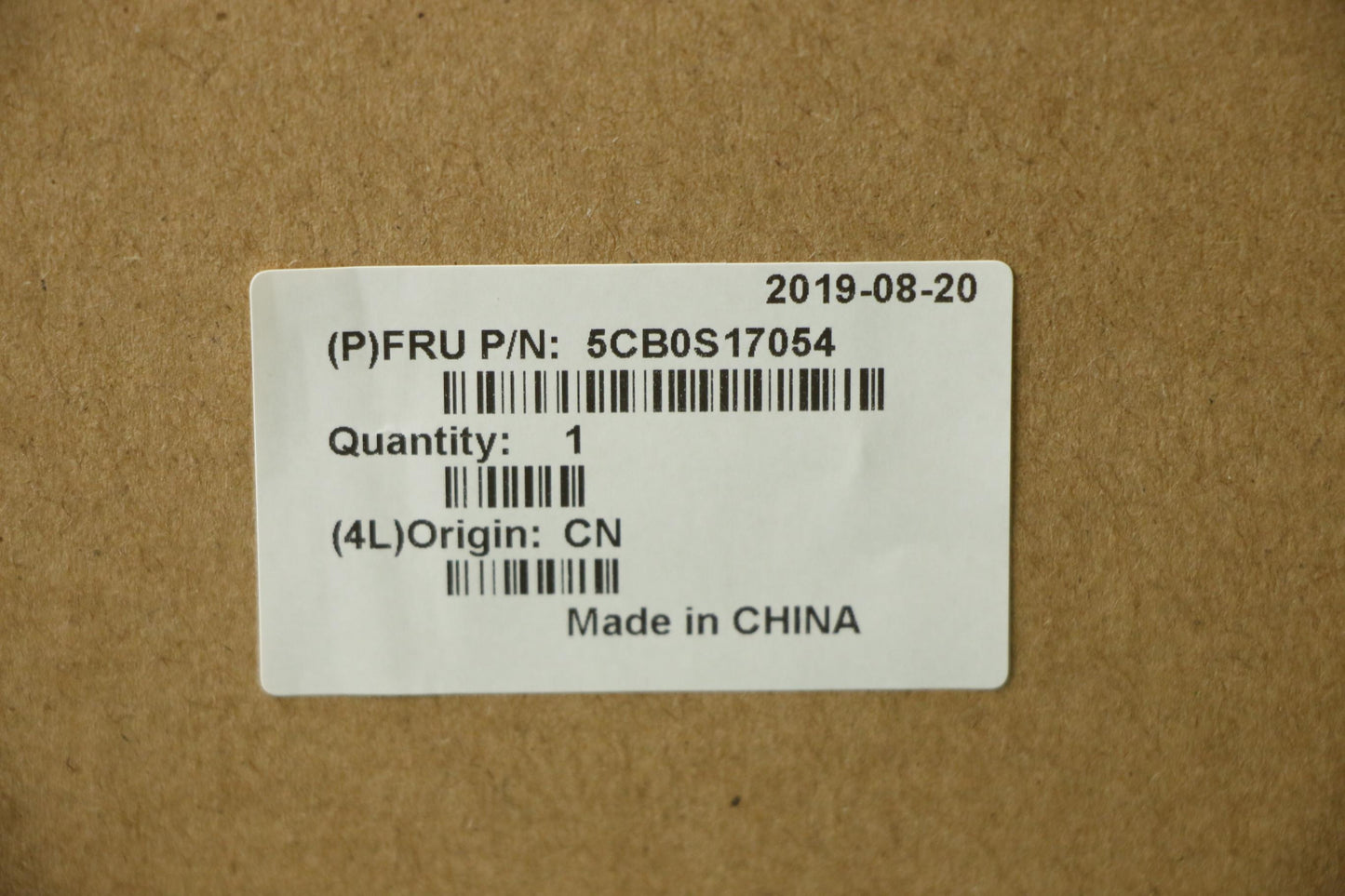 Lenovo Log Up Assy Imr Black Dis_Nd - 5CB0S17054