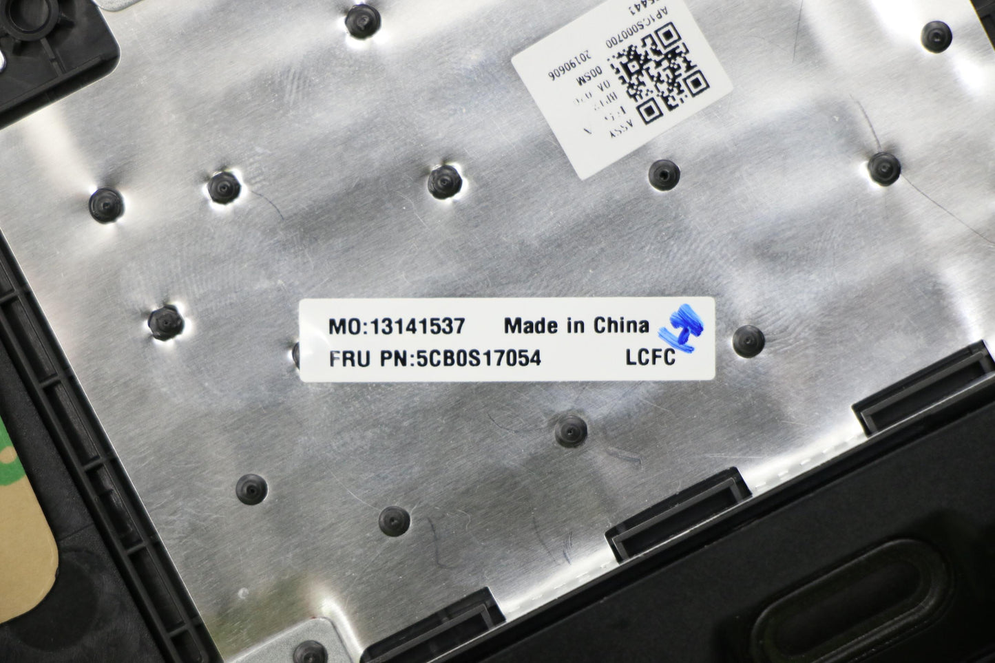 Lenovo Log Up Assy Imr Black Dis_Nd - 5CB0S17054