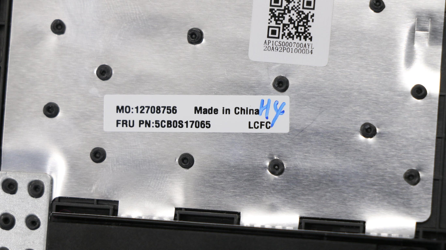 Lenovo Log Up Assy Imr Black Dis_Us - 5CB0S17065