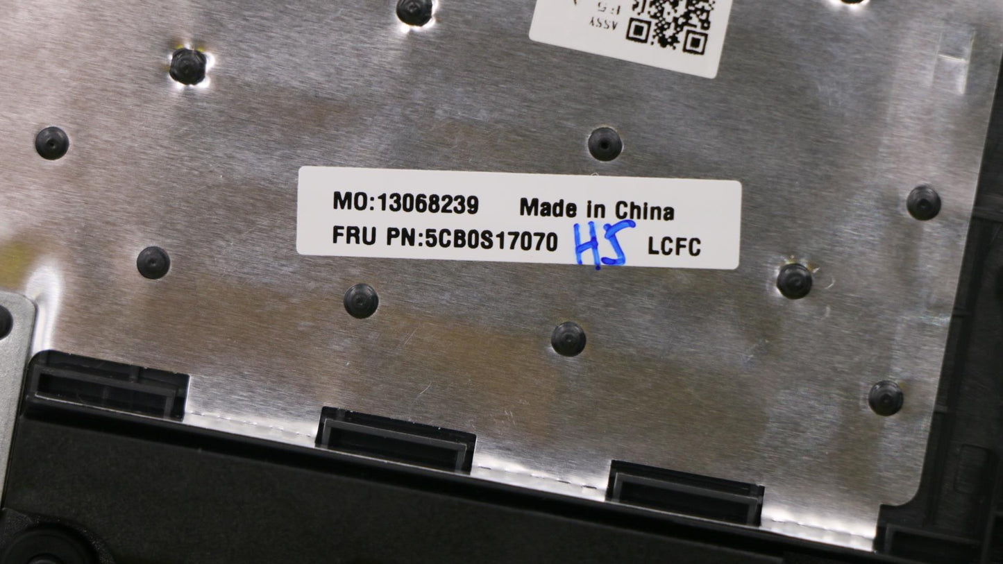 Lenovo Log Up Assy Imr Black Dis_Ar-E - 5CB0S17070