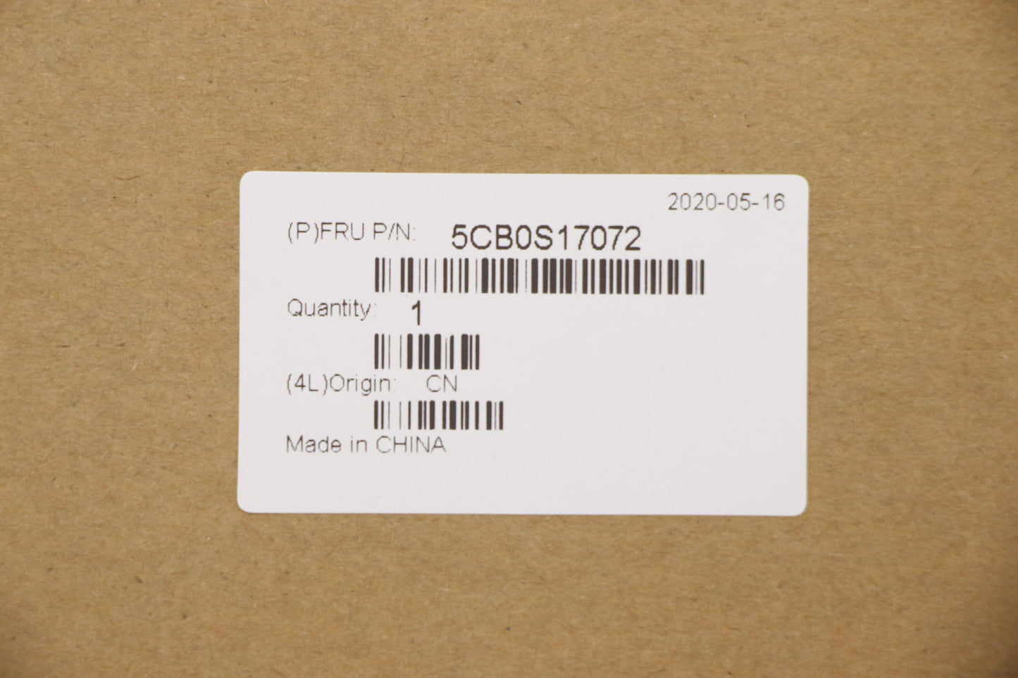 Lenovo Log Up Assy Imr Black Dis_Ua - 5CB0S17072