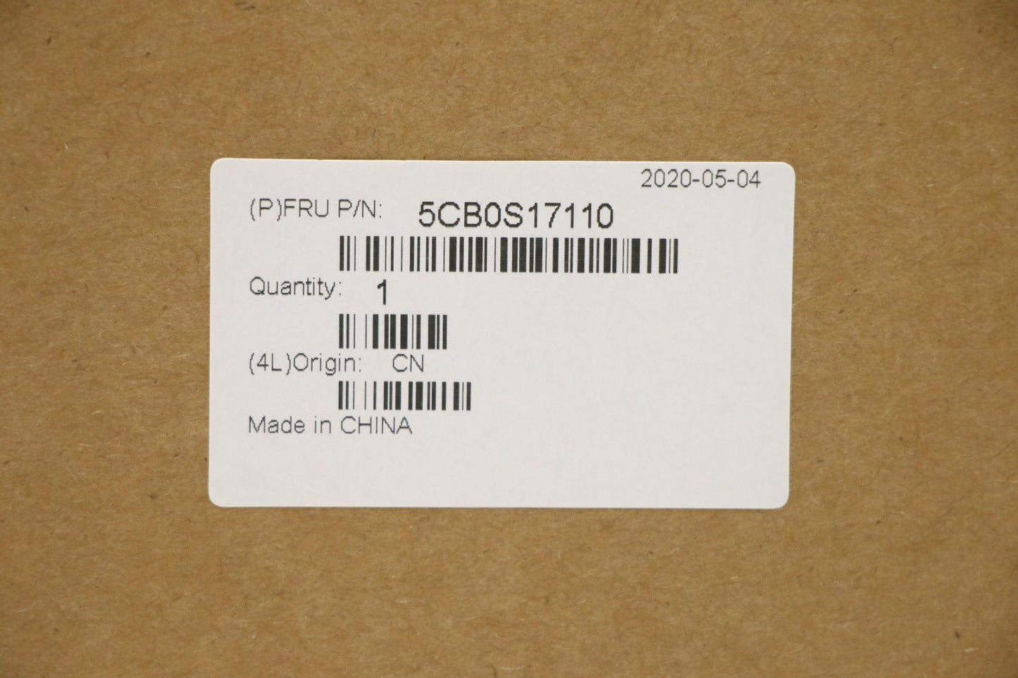 Lenovo Log Up Assy Imr Grey Dis_Hb - 5CB0S17110