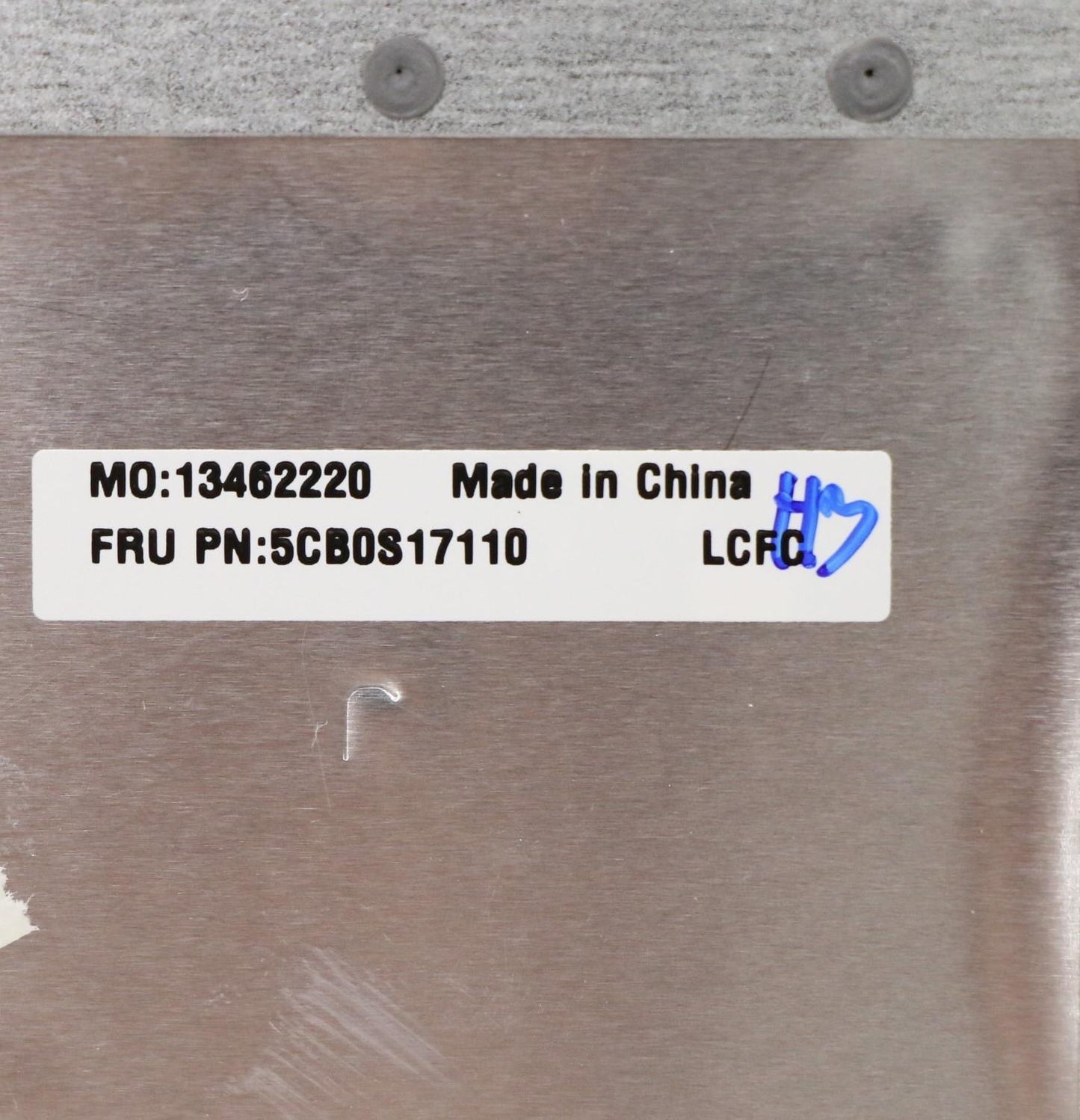 Lenovo Log Up Assy Imr Grey Dis_Hb - 5CB0S17110