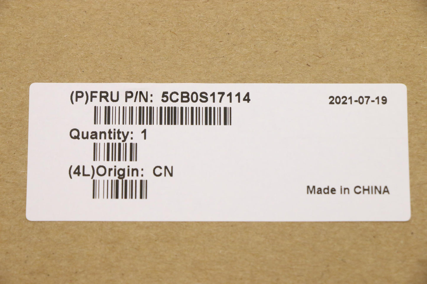 Lenovo Log Up Assy Imr Grey Dis_Nd - 5CB0S17114