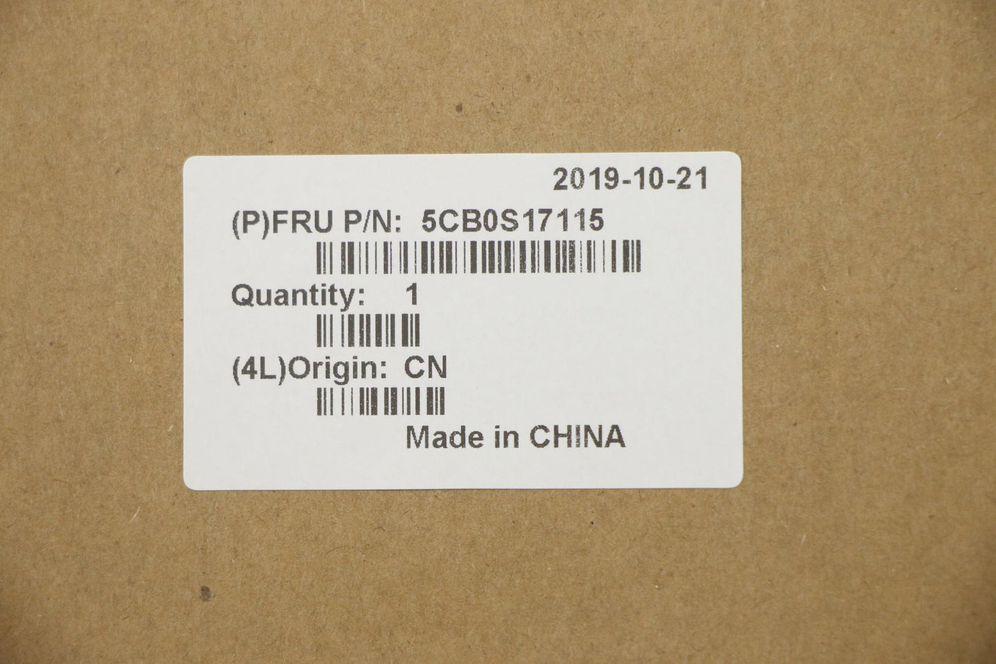 Lenovo Log Up Assy Imr Grey Dis_Po - 5CB0S17115