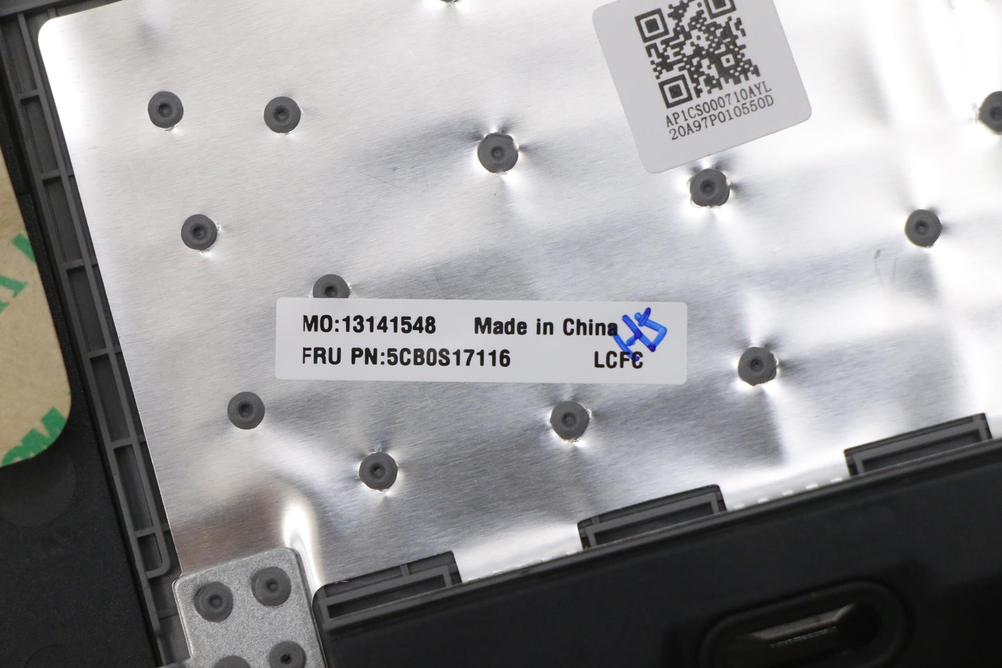 Lenovo Log Up Assy Imr Grey Dis_Ru - 5CB0S17116