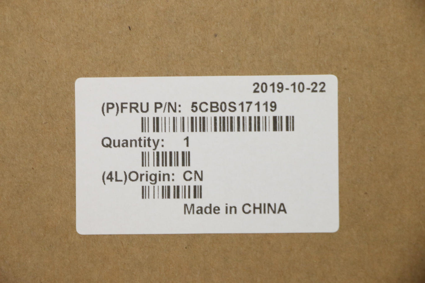 Lenovo Log Up Assy Imr Grey Dis_Sw - 5CB0S17119