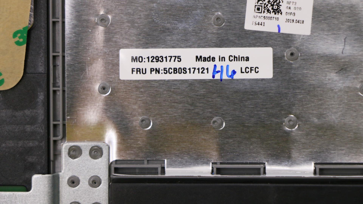 Lenovo Log Up Assy Imr Grey Dis_Ti - 5CB0S17121