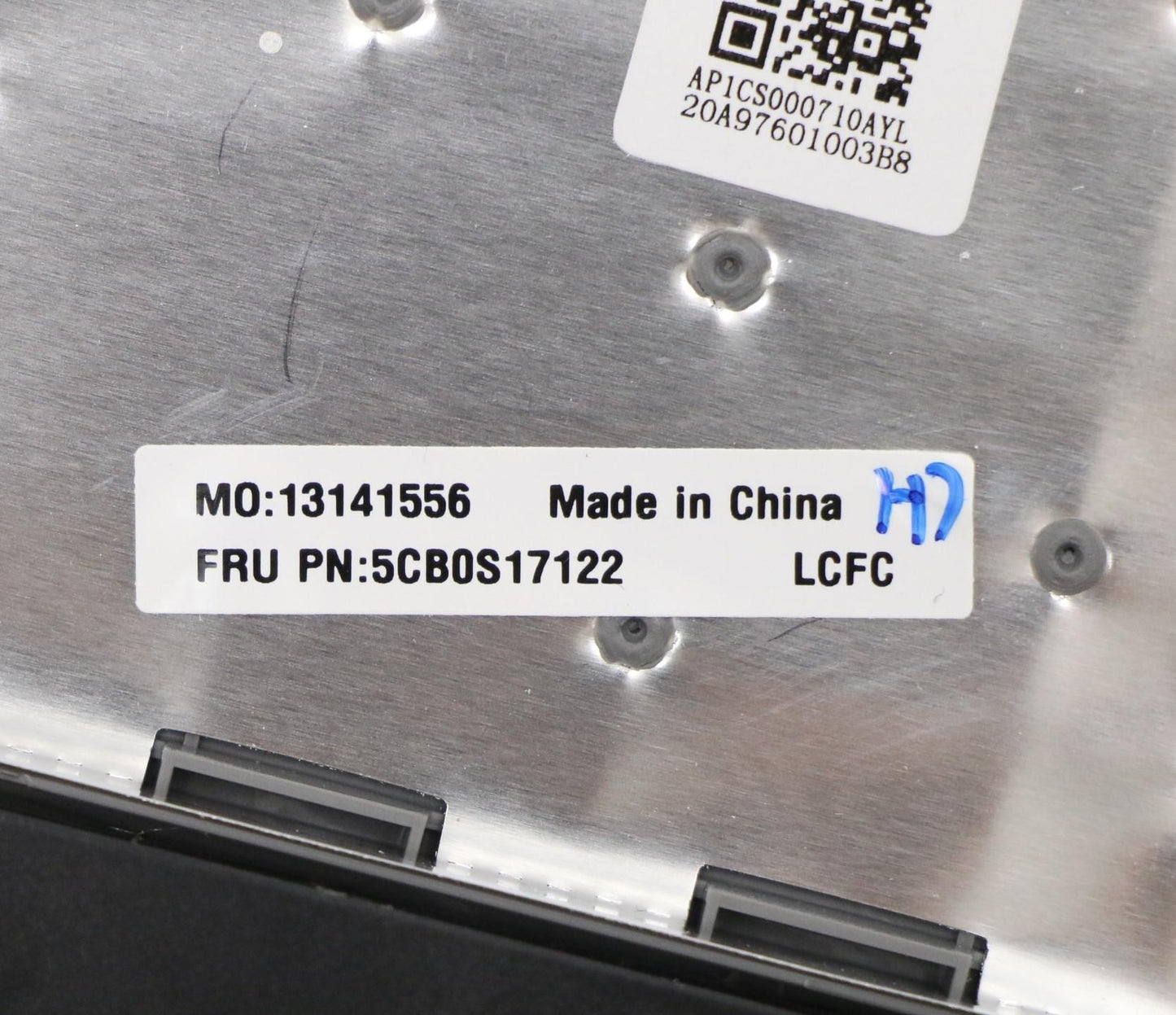 Lenovo Log Up Assy Imr Grey Dis_Tr - 5CB0S17122