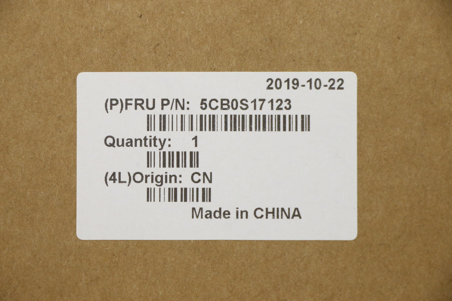 Lenovo Log Up Assy Imr Grey Dis_Uk - 5CB0S17123