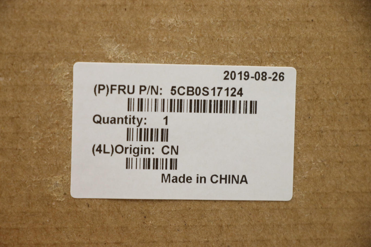 Lenovo Log Up Assy Imr Grey Dis_Inte - 5CB0S17124