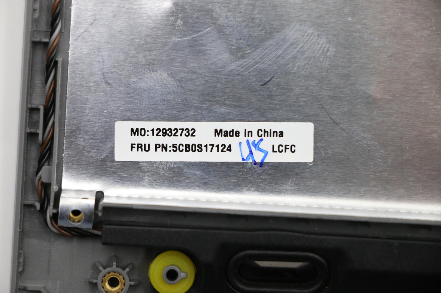 Lenovo Log Up Assy Imr Grey Dis_Inte - 5CB0S17124