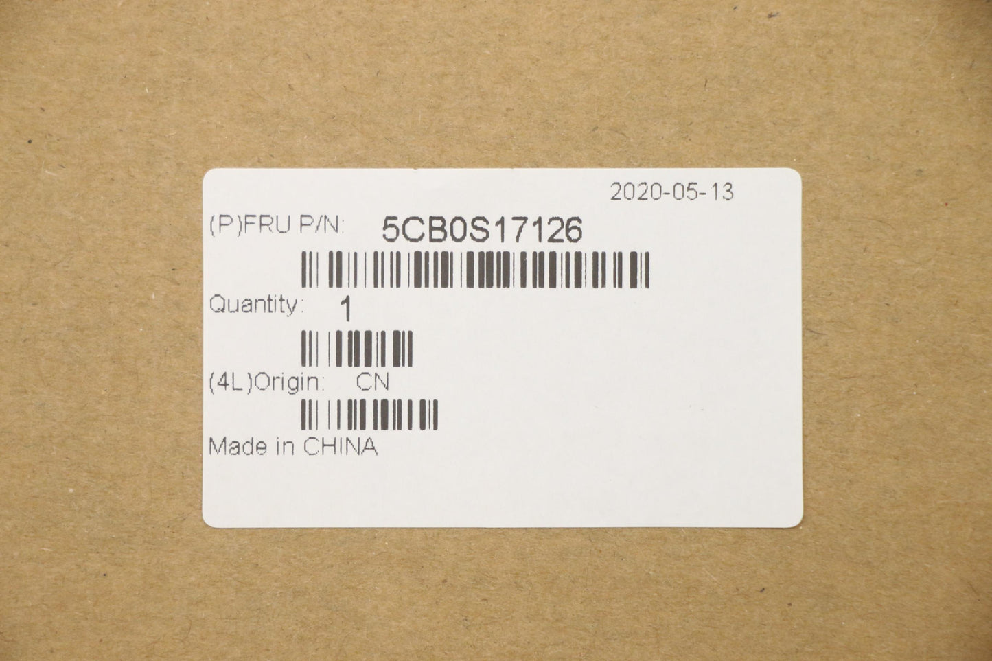 Lenovo Log Up Assy Imr Grey Dis_Cz-Sk - 5CB0S17126