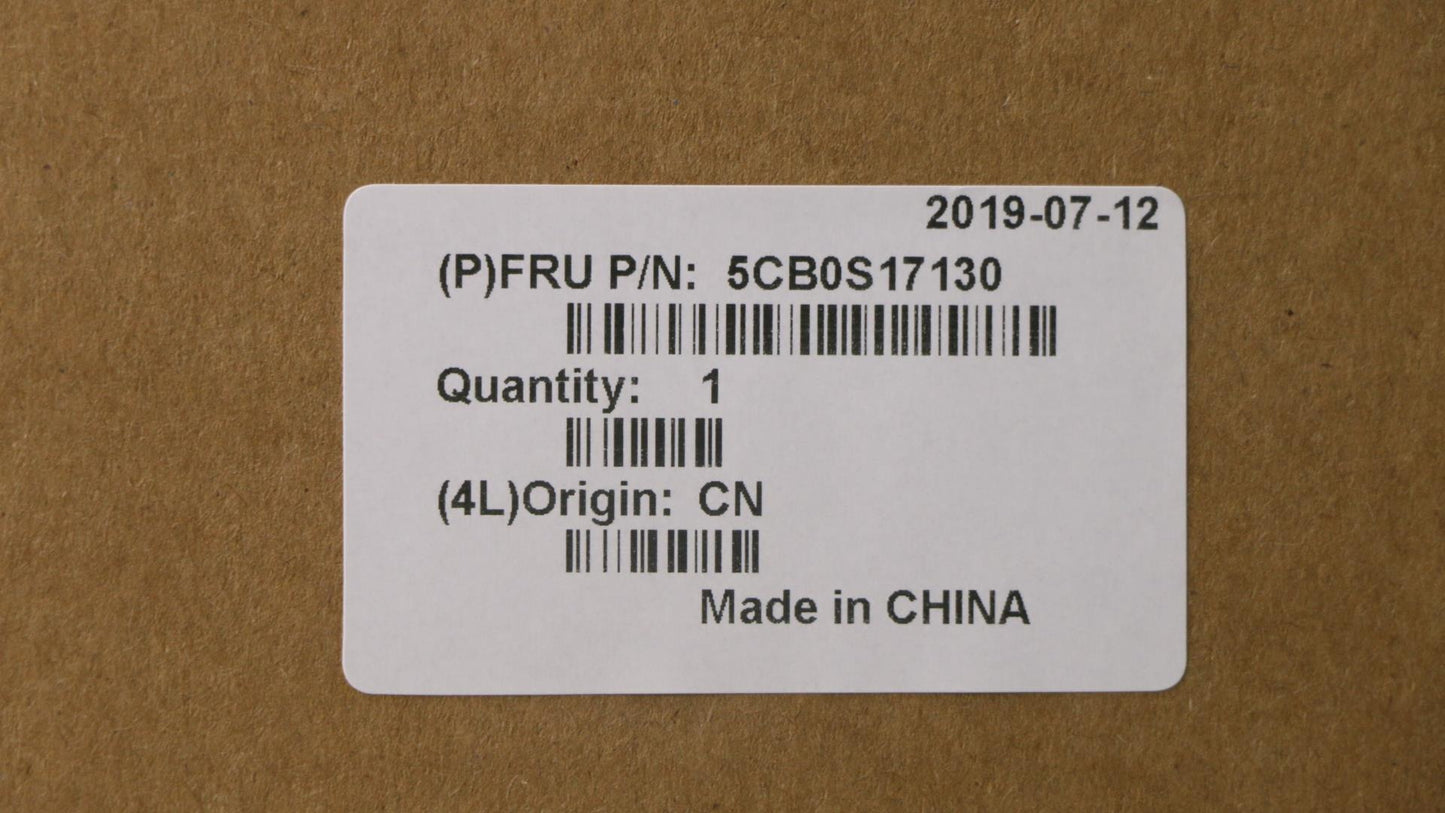 Lenovo Log Up Assy Imr Grey Dis_Ar-E - 5CB0S17130