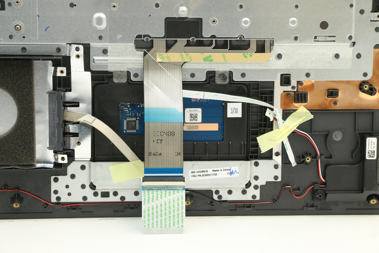 Lenovo Log Up Assy W/Kb Nfp G_Black N - 5CB0S17153